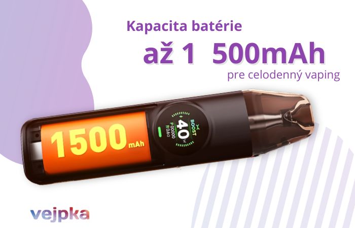 OXVA Nexlim kapacita batérie